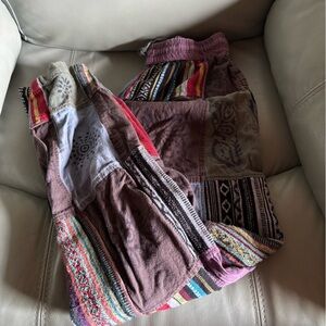 Sweatpants all different colors